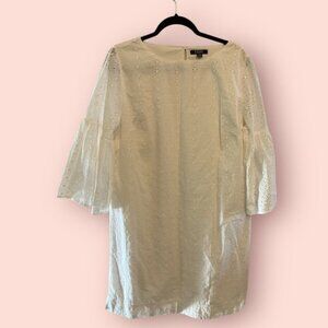 White Eyelet Summer Dress